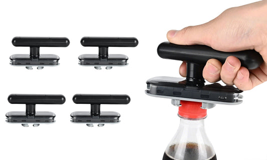 4PCS Easy Grip Jar Opener for Easy Lid Removal Adjustable Kitchen Lid Opener
