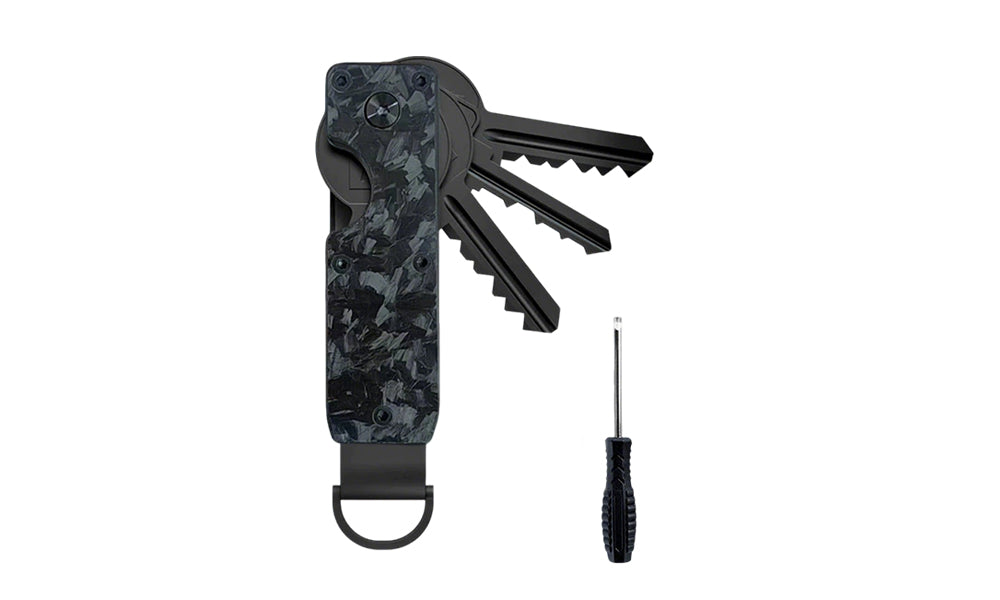 1/2 PCS Metal Key Organizer Key Holder Aluminum Alloy Keychain for 2 to 6 Keys