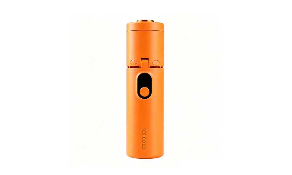 Foldable Handheld Cooling Fan with LED Display for Travel Office