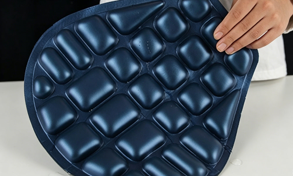 Universal Motorcycle Seat Cushion Thickened Saddle Pad for Riding