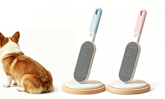 2Pcs Reusable Pet Hair Remover Brush Fabric Cleaning Brush for Clothes Sofa