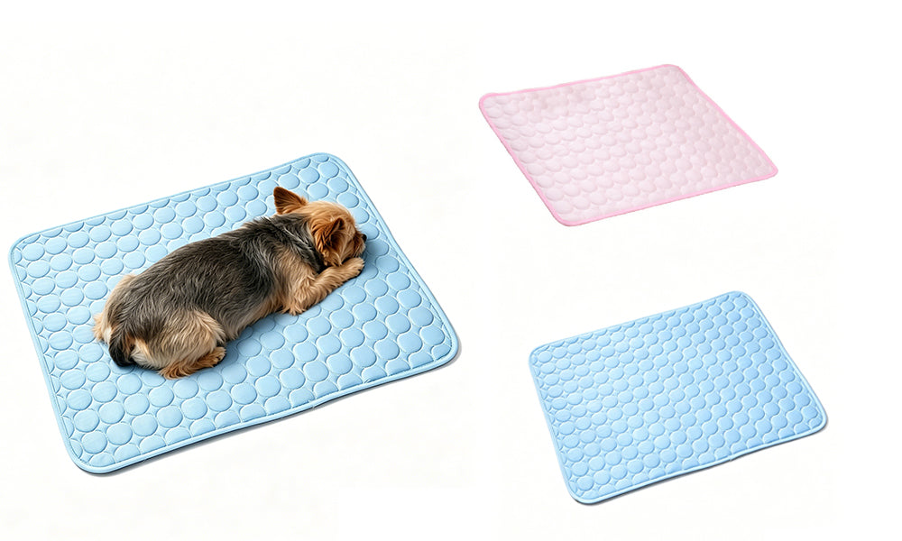Ice Silk Pet Cooling Mat Dog Cat Sleeping Pad for Summer Use