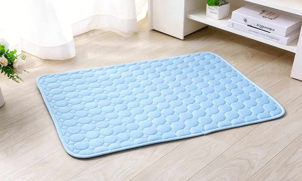 Ice Silk Pet Cooling Mat Dog Cat Sleeping Pad for Summer Use