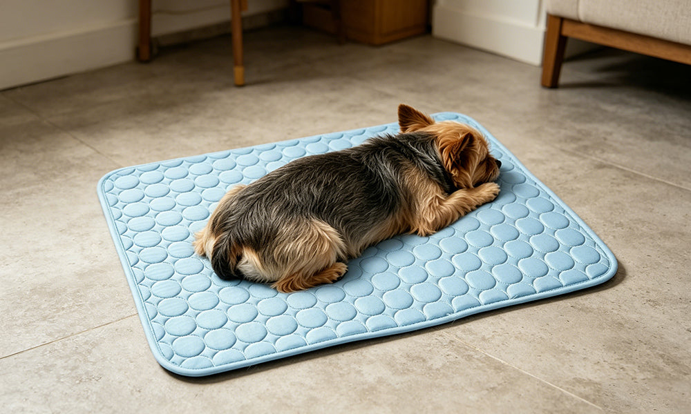 Ice Silk Pet Cooling Mat Dog Cat Sleeping Pad for Summer Use