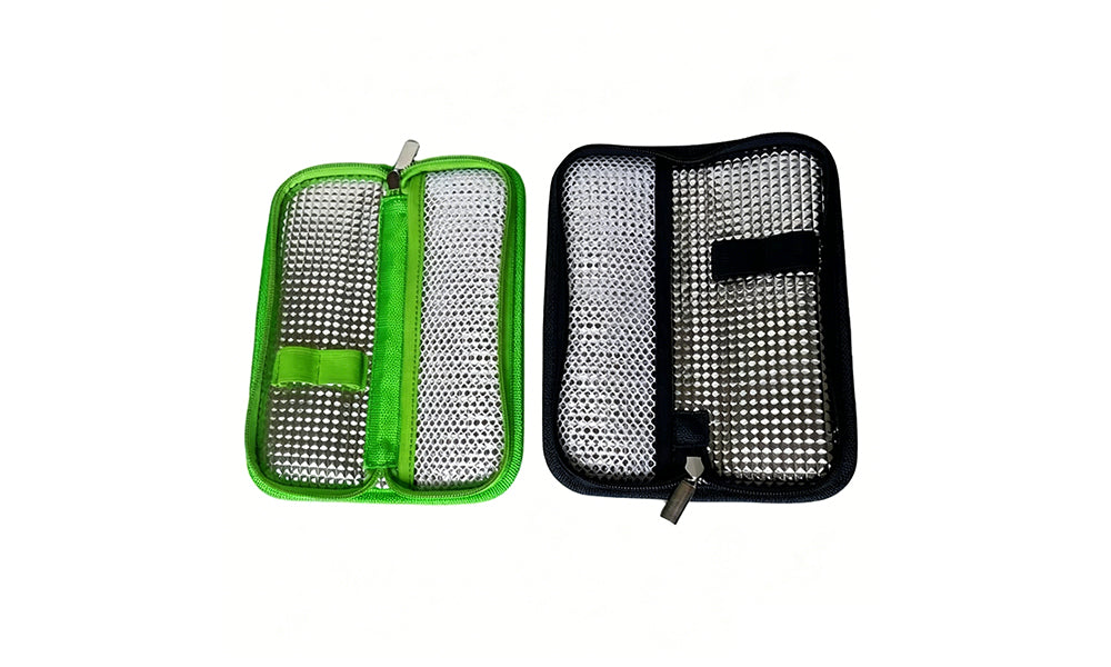 2Pcs Portable Insulin Cooler Bag Medication Travel Storage Pouch