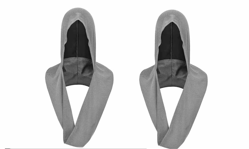 2Pcs Hooded Cooling Towels Instant Cooling Quick Dry Towels for Outdoor Sports