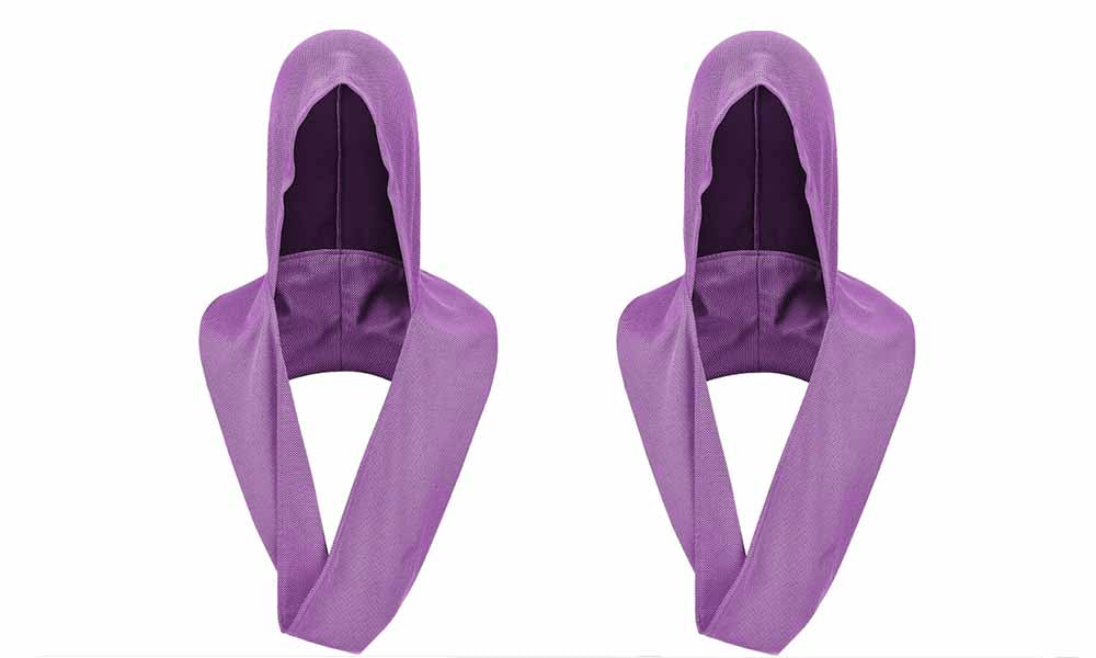 2Pcs Hooded Cooling Towels Instant Cooling Quick Dry Towels for Outdoor Sports