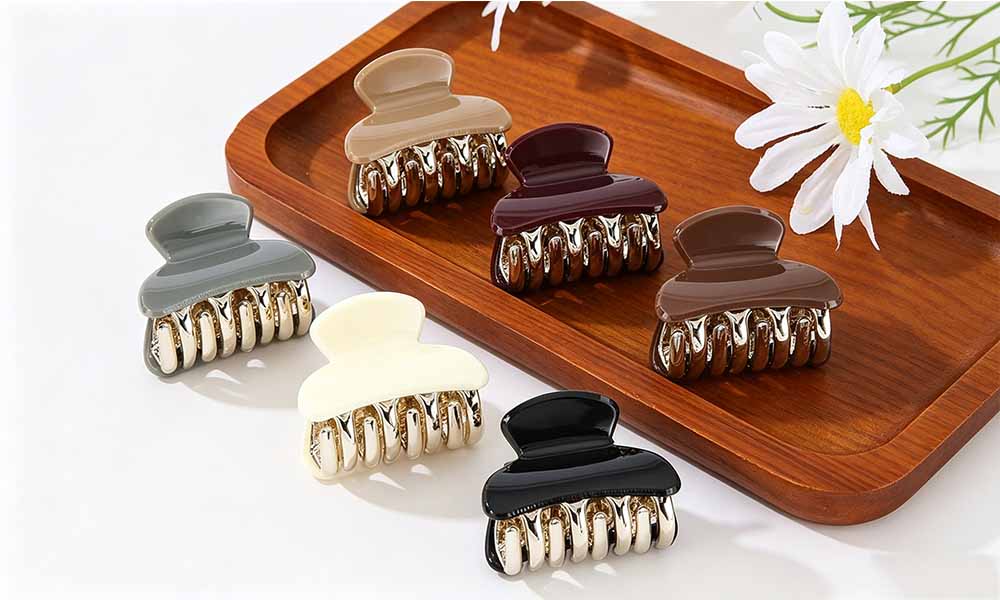6Pcs Mini Hair Claw Clips for Fine Thin Hair Styling