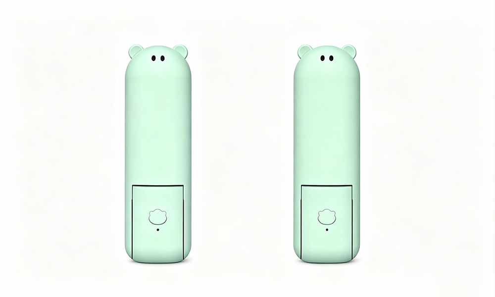 1/2PCS Foldable Handheld Fan USB Rechargeable Portable Fan with Three Speeds