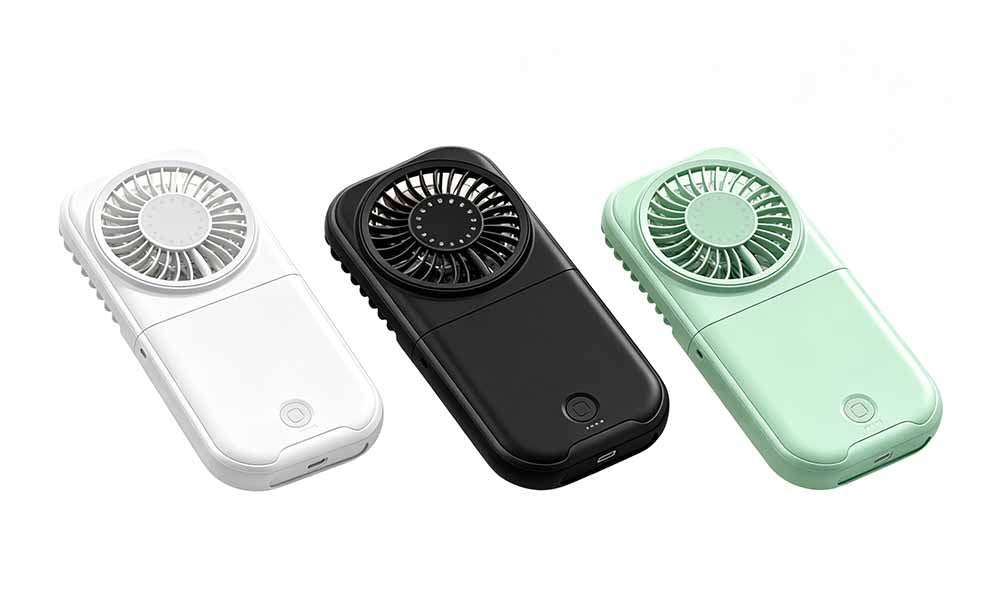 Portable Neck Hanging Turbo Fan with 7 Blades and 4 Speeds