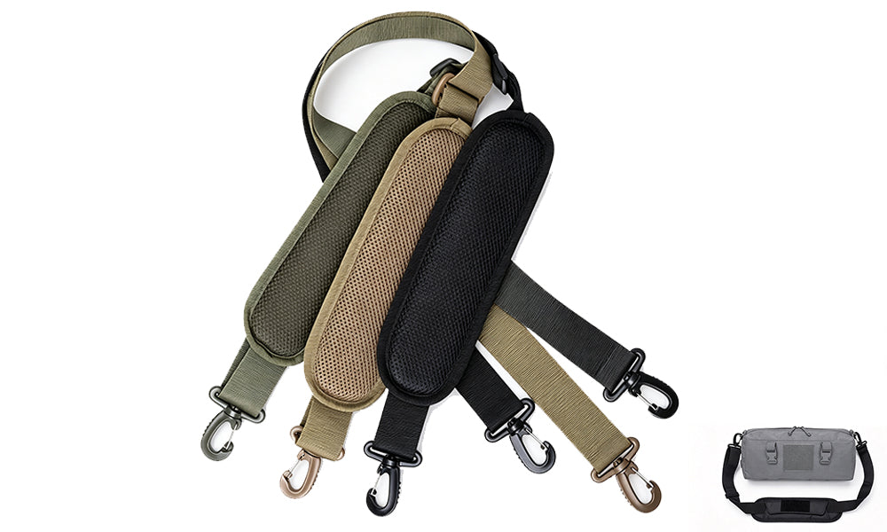 2 PCS Adjustable Polyester Backpack Shoulder Straps with Sponge