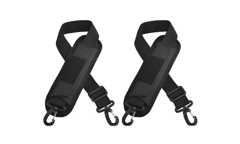 2 PCS Adjustable Polyester Backpack Shoulder Straps with Sponge