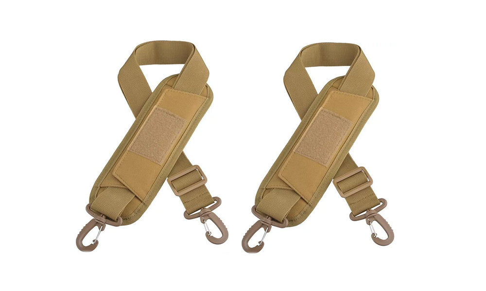 2 PCS Adjustable Polyester Backpack Shoulder Straps with Sponge