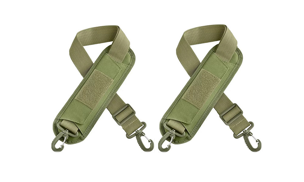 2 PCS Adjustable Polyester Backpack Shoulder Straps with Sponge