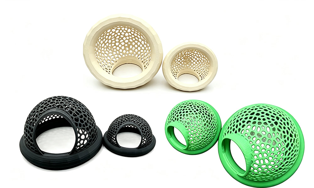 4 PCS 3D Floating Aquarium Feeding Rings and Fish Caves