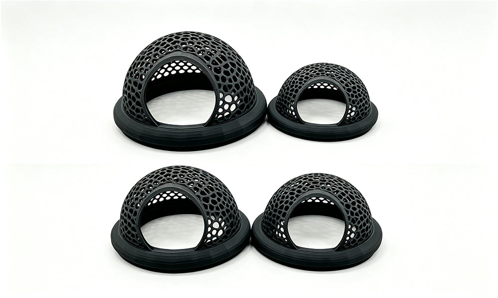 4 PCS 3D Floating Aquarium Feeding Rings and Fish Caves