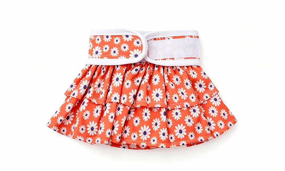 Female Dog Reusable Diaper Washable Leak Resistant Pet Underwear