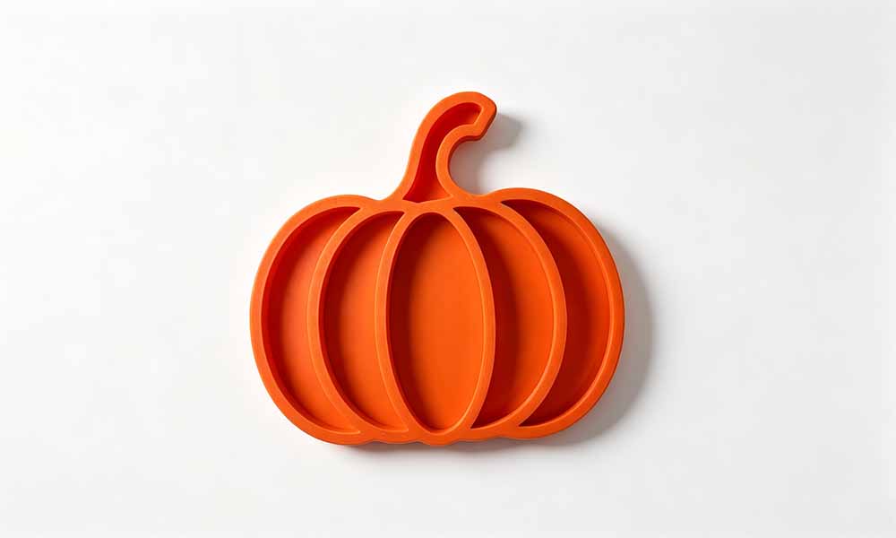 1/2PCS 3D Printed Halloween Pumpkin Storage Tray Jewelry Organizer Box