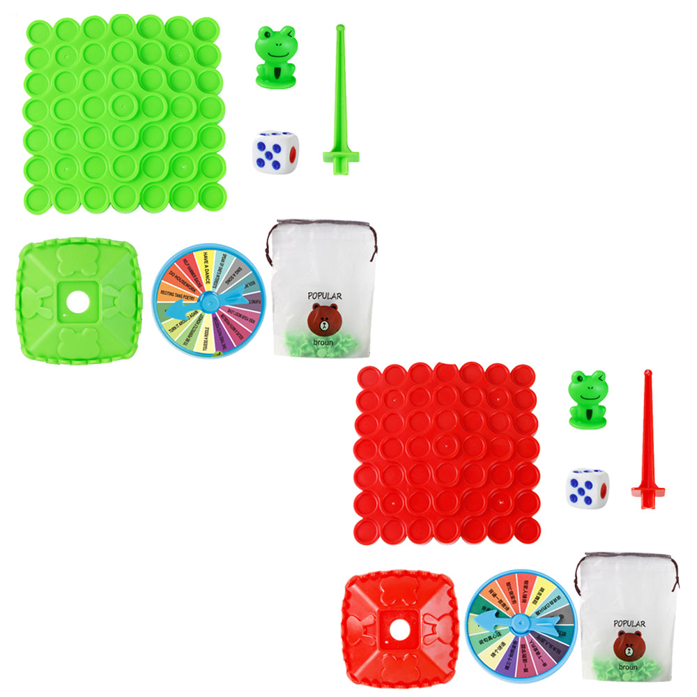 2Pcs Frog Balance Game Decompression Balance Board Game for Adult