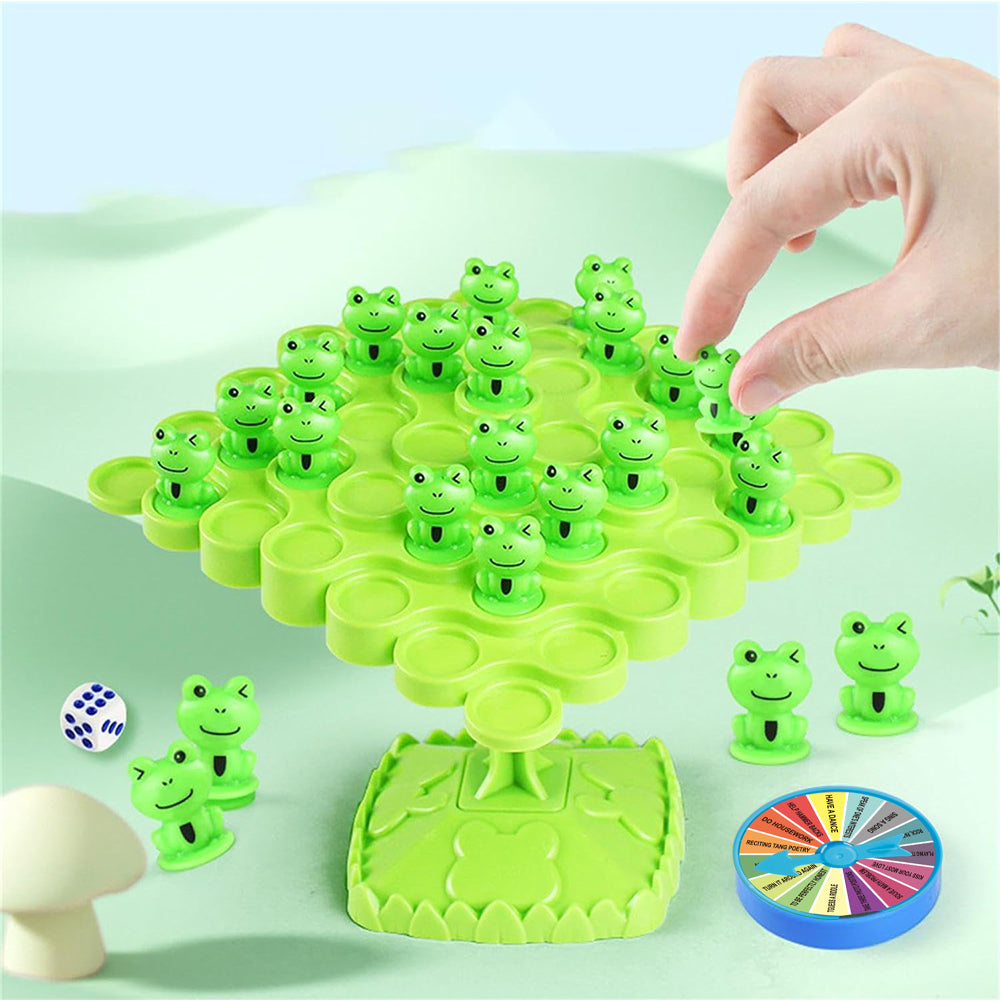 2Pcs Frog Balance Game Decompression Balance Board Game for Adult