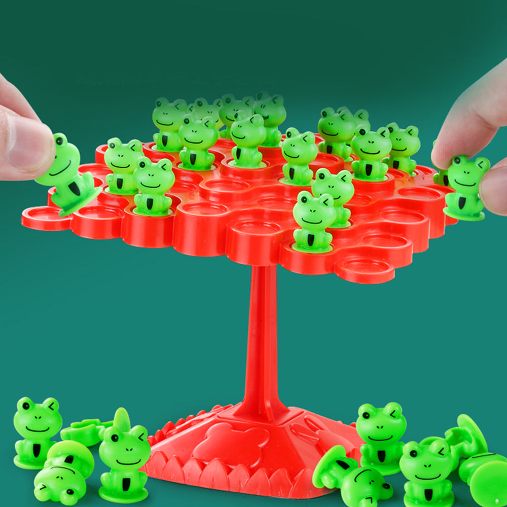 2Pcs Frog Balance Game Decompression Balance Board Game for Adult