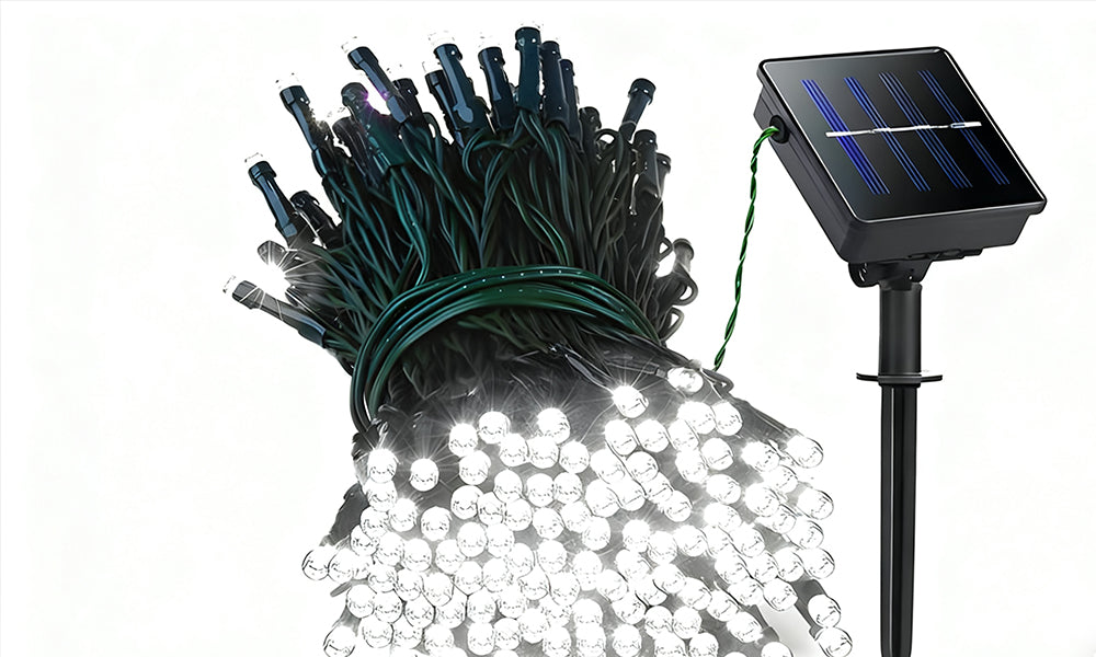 Solar String Fairy Lights LED Outdoor Garden Lights