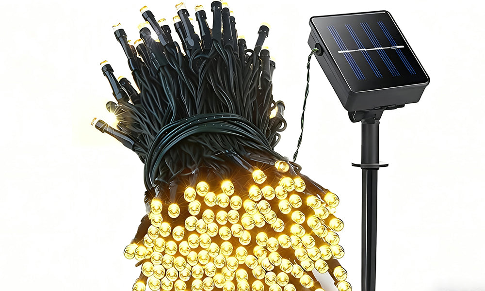 Solar String Fairy Lights LED Outdoor Garden Lights