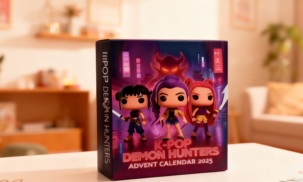 Demon Hunters Advent Calendar Keychain Countdown for Halloween Christmas