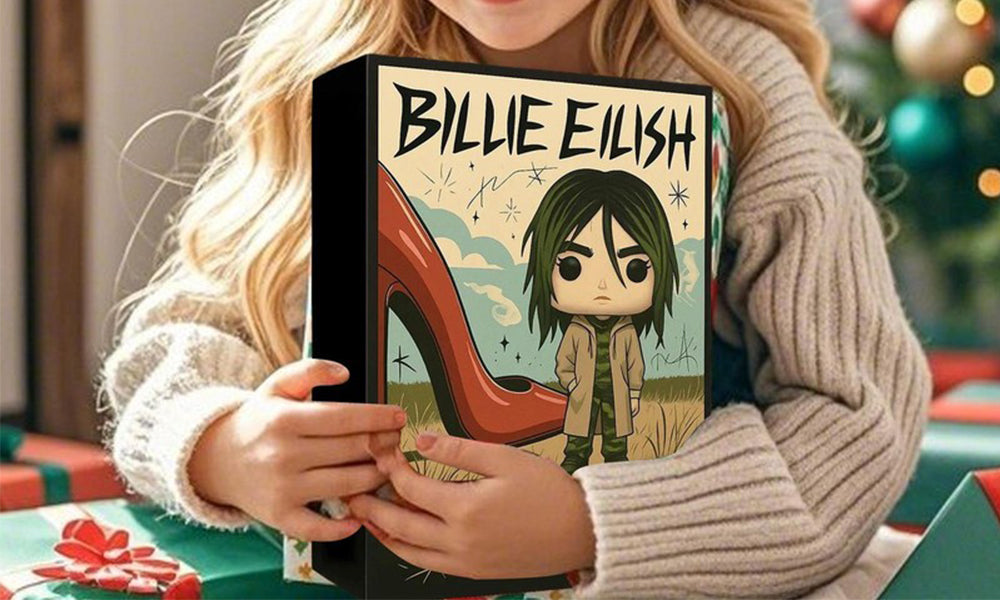 Billie Eilish Inspired 2D Advent Calendar 24 Days Christmas Countdown Calendar
