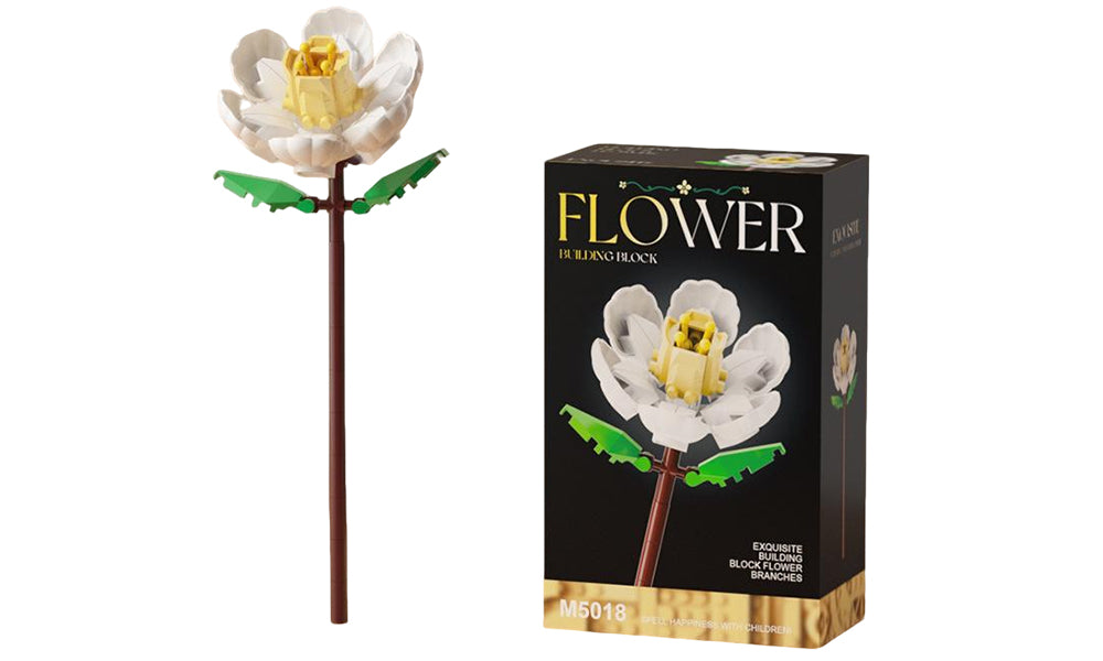 DIY Flower Bouquet Building Blocks Set Home Decoration Gift for Kids and Adults