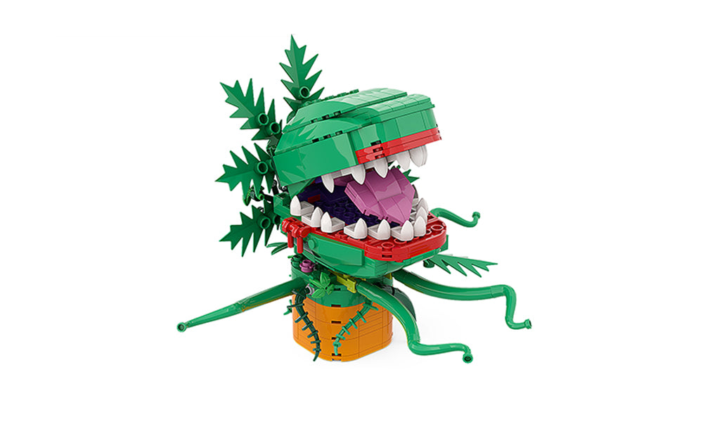 Audrey II-Inspired Piranha Plant Flower Building Kit for Teens and Adult