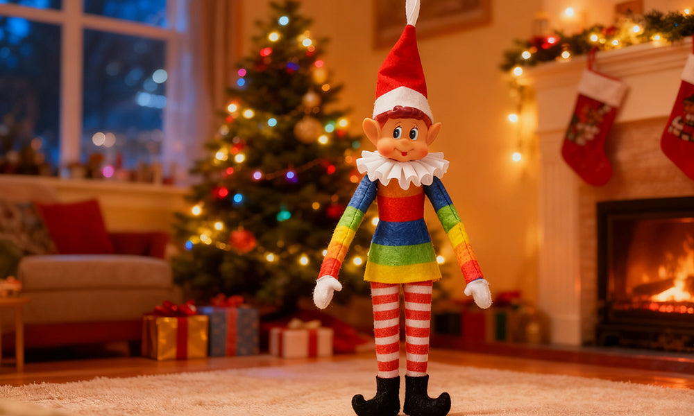 Christmas Elf Plush Doll Decorative Gnome Plush for Home and Office