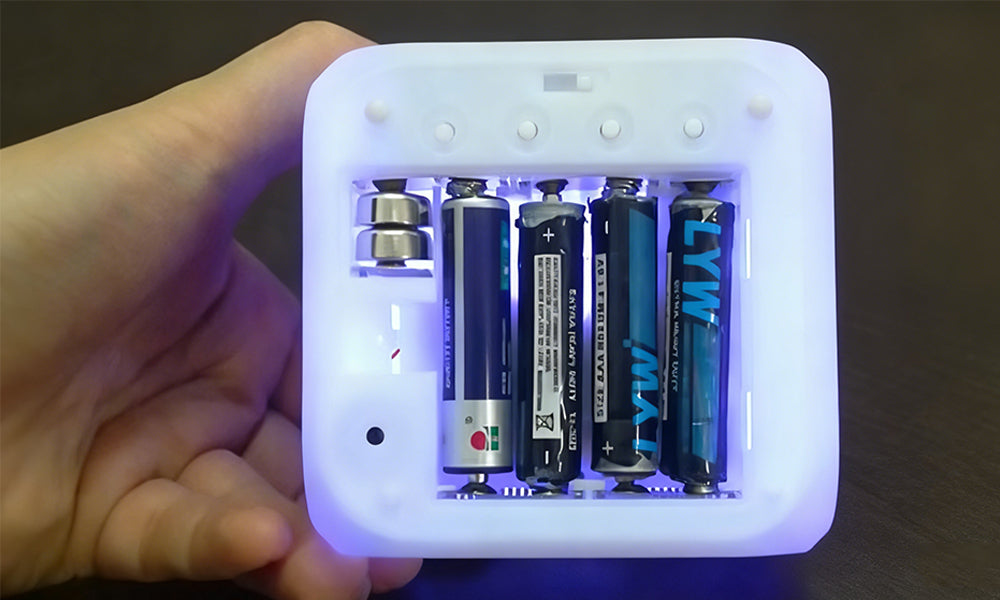 Batterry Powred Kpop Demon Hunters-Inspired Mtifunctional RGB Alarm Clock