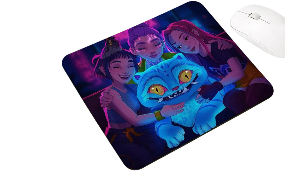 K Pop Demo Hunter Inspired Mouse Pad for Home Office Gaming