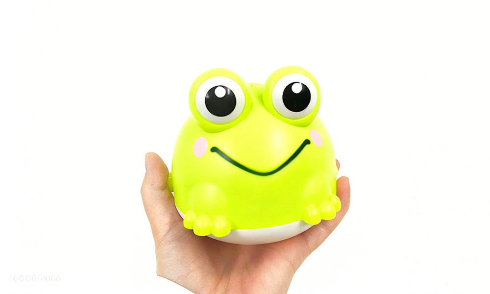 Water Sprayer Cartoon Frogs Toy with Dynamic Light