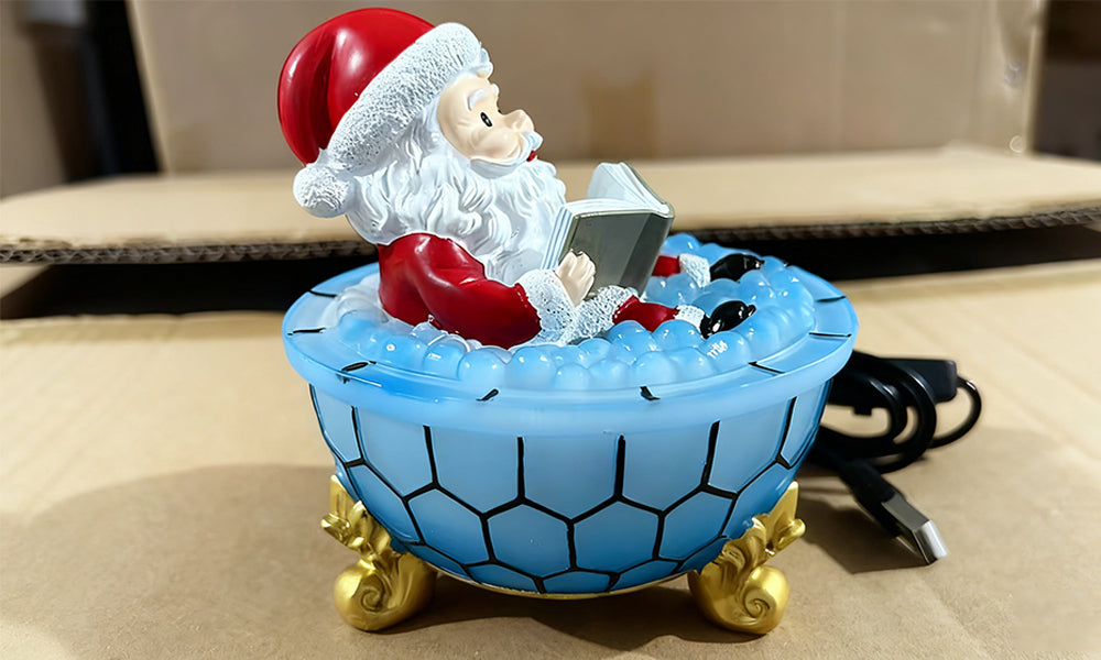 USB Powered Christmas Santa LED Decorative Light Xmas Ornament