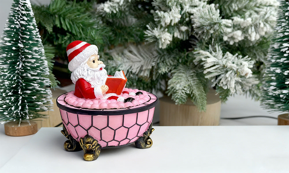 USB Powered Christmas Santa LED Decorative Light Xmas Ornament
