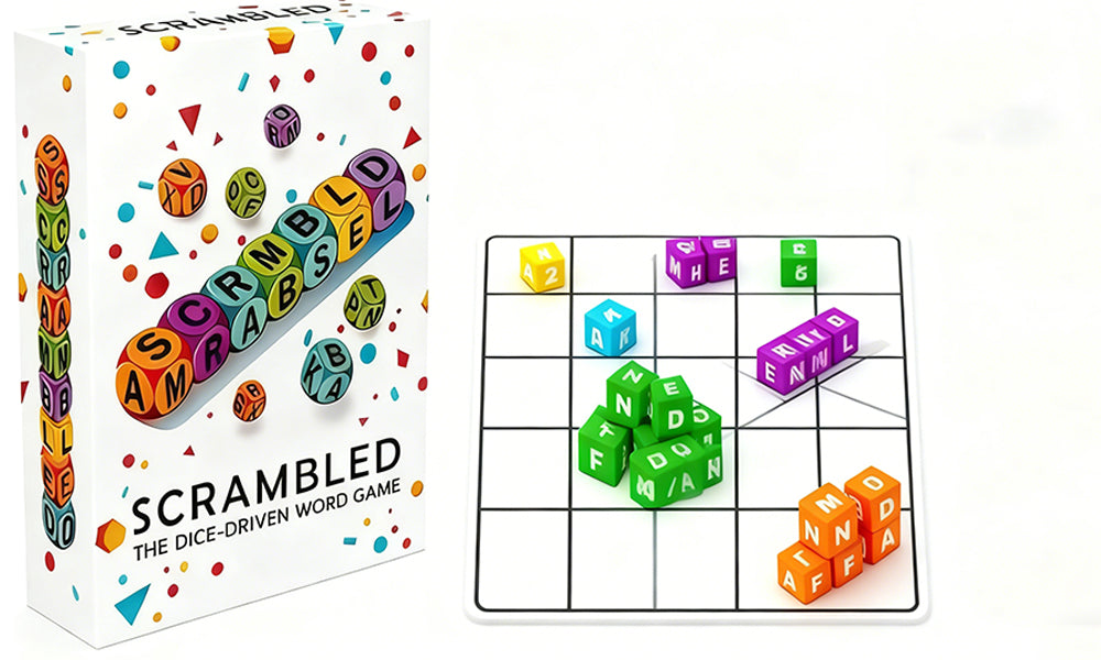 Fast-Paced Dice Word Game (1–5 Players)