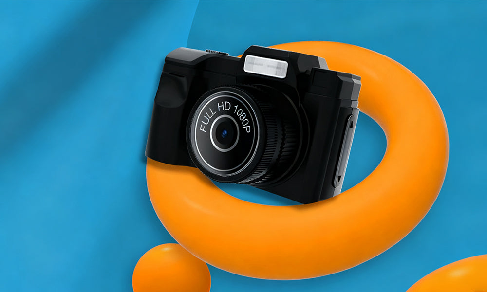 Mini Thumb Digital Camera Portable HD Pocket Video Recorder for Travel and Daily Life
