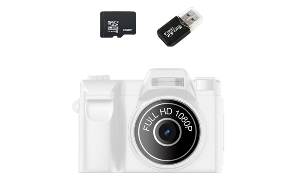Mini Thumb Digital Camera Portable HD Pocket Video Recorder for Travel and Daily Life
