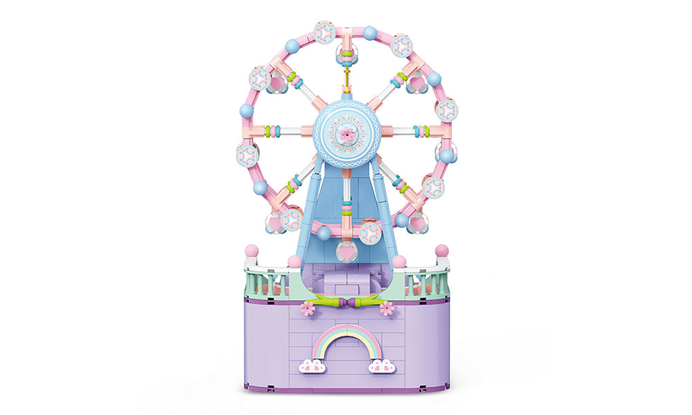 Rotating Music Box Building Set for Aged 8+