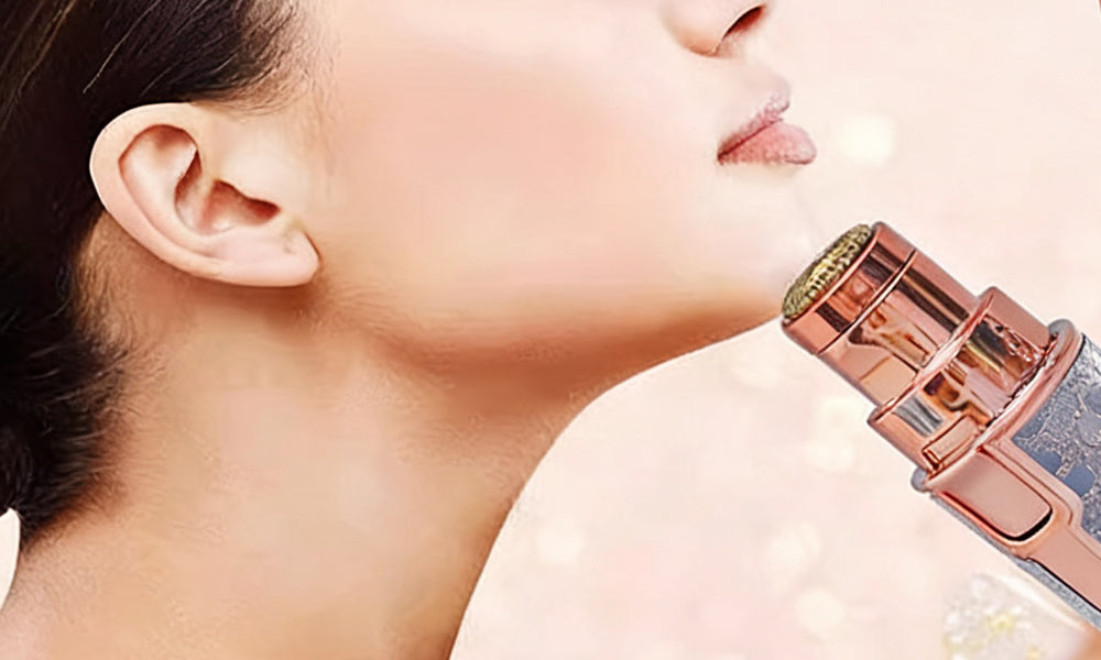 2-in-1 Electric Hair Remover and Eyebrow Trimmer for Women