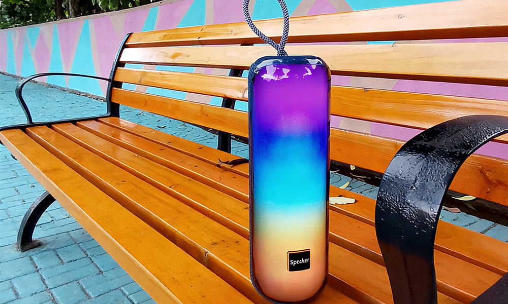 Bluetooth Mini Speaker with Night Light Portable Wireless Speaker