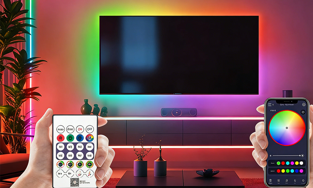 RGB Flexible Neon LED Strip Light 2m/3m for Indoor and Outdoor Decoration