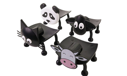 Animal Shaped Tissue Holder Cute Paper Towel Dispenser for Home and Office