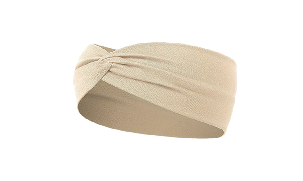 3 Pcs Sports Cross Back Elastic Headbands for Women Workout and Yoga