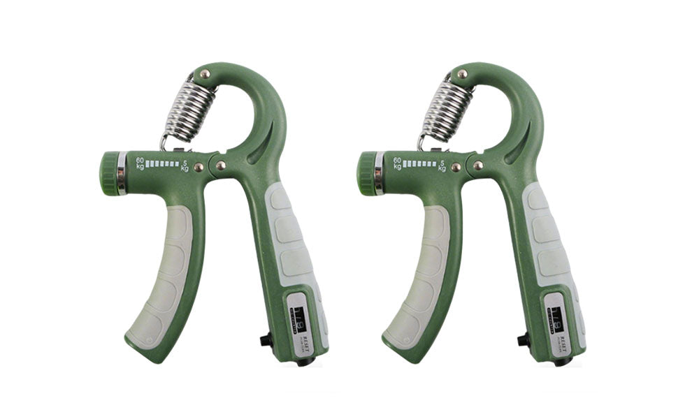 Adjustable Hand Grip Strengthener with Built-In Counter for Finger and Forearm Training