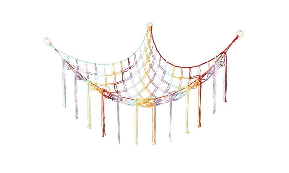 Stuffed Animal Hammock Corner Hanging Hammock for Plush Toys