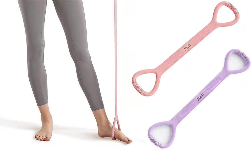 Figure 8 Fitness Resistance Band Workout Exercise Equipment for Yoga Pilates