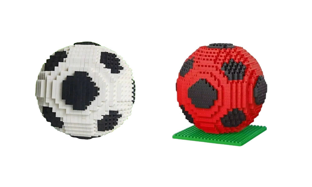 Soccer Building Blocks Puzzle Toy for Kids Boys and Girls Educational STEM Set